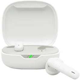 JBL Wave Flex 2 Auriculares True Wireless Bluetooth 5.3 Pure Bass 10h+30h Estuche IP54 Blanco
